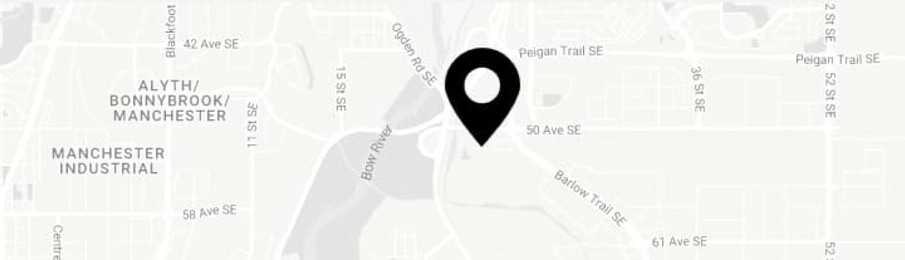 Special Event Rentals - Calgary Location Map