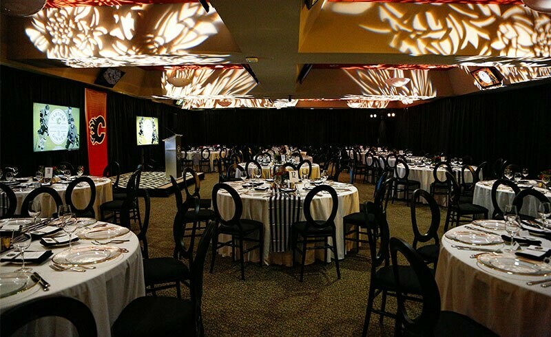 Special Event Rentals - Calgary's Rentals for Corporate Events - Calgary Flames Partner Dinner Event